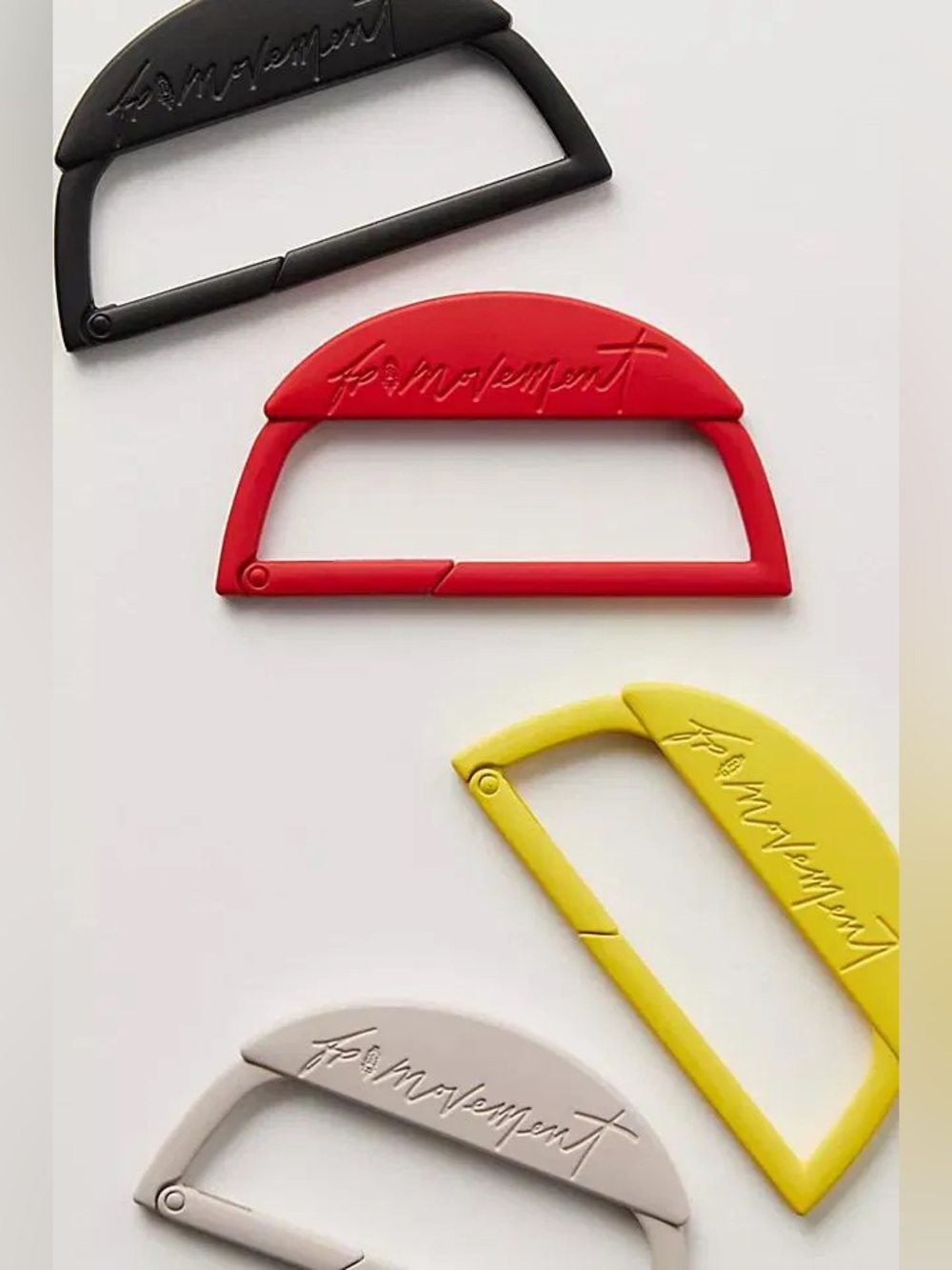 FP Movement Crescent Carabiner🔥Dijon Yellow🔥New with tags!